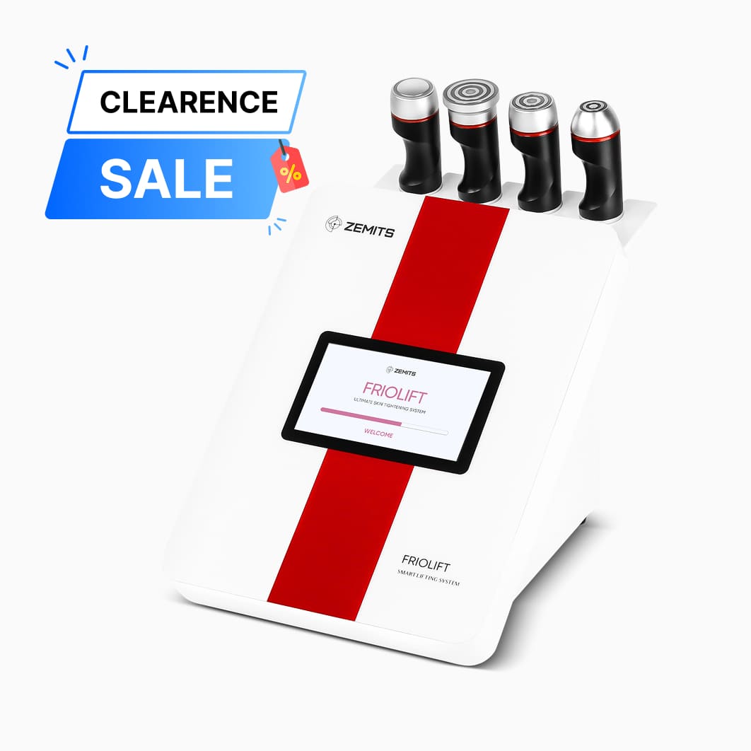 Zemits FrioLift Sistem Peremajaan Kulit Kontras CRYO RF
